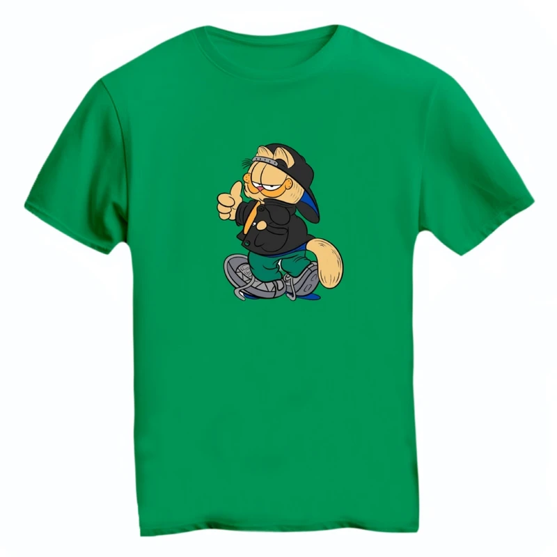 تی شرت آستین کوتاه زنانه مدل گارفیلد اسپرت