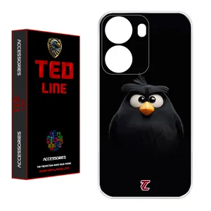 کاور تد لاین طرح پرنده کد 1122 مناسب برای گوشی موبایل شیائومی Poco X7 Pro 5G