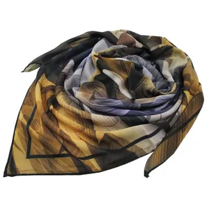 شال دخترانه مدل حریر کرپ کد K_8362L