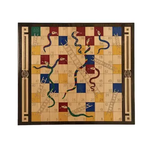 بازی فکری مدل منچ و مارپله کد 05