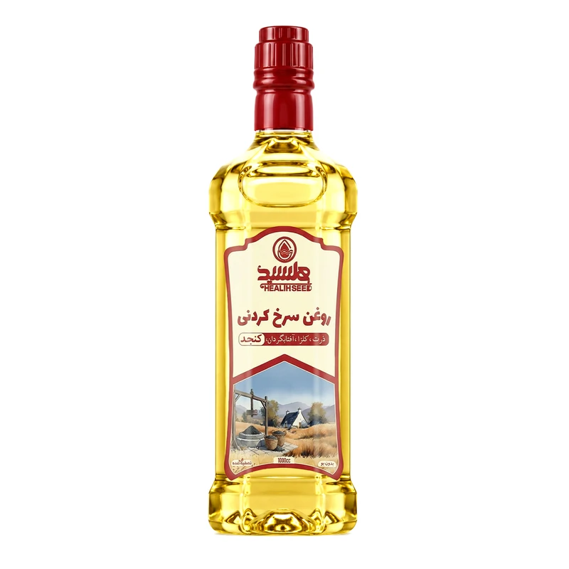 روغن مایع سرخ کردنی حاوی کنجد هلسید - حجم 1000 میلی لیتر