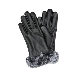 دستکش زنانه ال سی وایکیکی مدل خزدار پلار