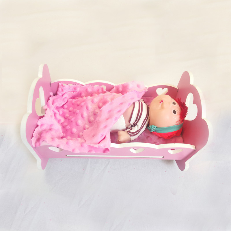 اسباب بازی مدل تخت عروسک گهواره ای DC-01