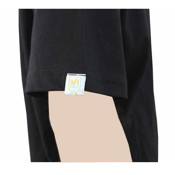 تی شرت اورسایز آستین کوتاه زنانه مسترمانی مدل آماده ای -  - 5