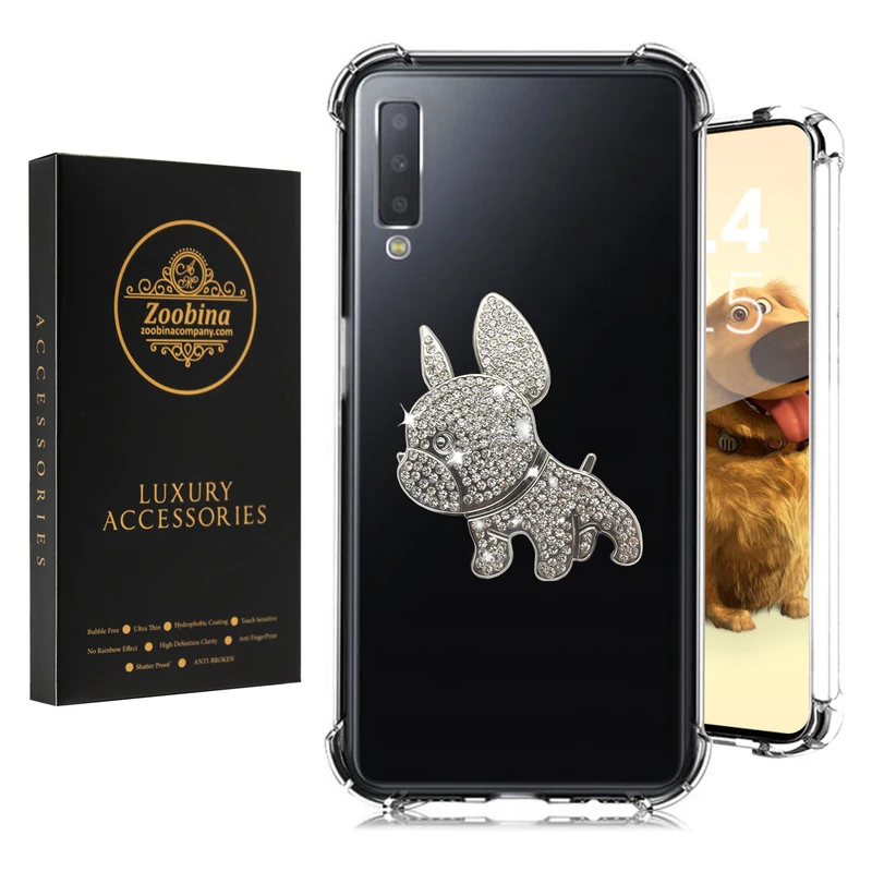 کاور زوبینا مدل Shitzo مناسب برای گوشی موبایل سامسونگ Galaxy A7 2018 / A750