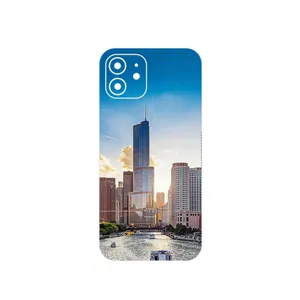 MAHOOT City of Chicago Cover Sticker for Apple iPhone 12