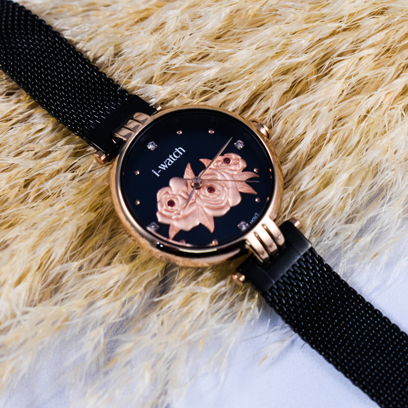 ساعت مچی عقربه‌ای کوارتز زنانه آی واتچ مدل 190245L