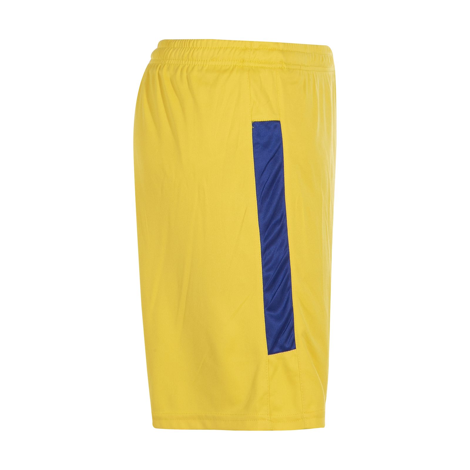 ست تی شرت و شلوارک ورزشی مردانه مکرون مدل کاناپوس رنگ زرد -  - 3