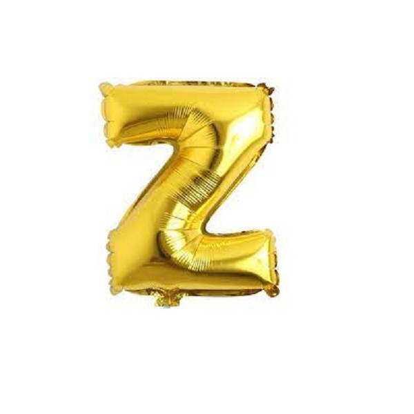      بادکنک فویلی طرح حروف انگلیسی مدل Z