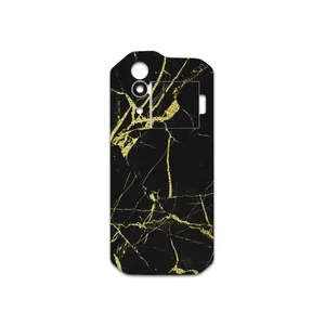 MAHOOT  Graphite-Gold-Marble Cover Sticker for cat S60