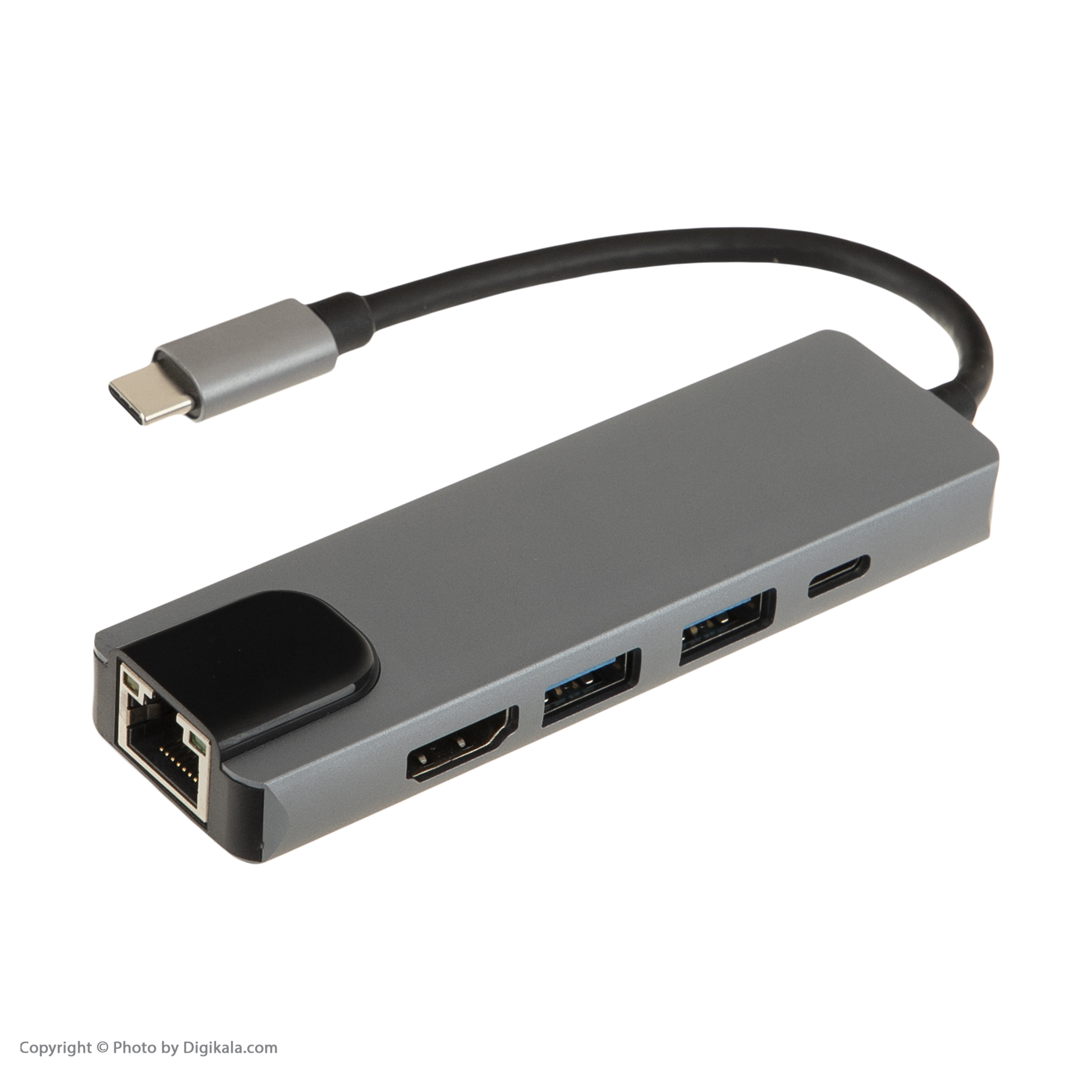 هاب 5 پورت USB-C مدل BYL-2007