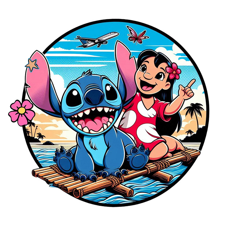 استیکر پارچه و لباس پاد آفرین مدل استیچ کد S647