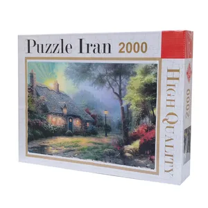 پازل 2000 تکه پازل ایران طرح کلبه جنگلی مناسب برای بزرگسالان