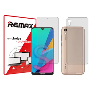  Remax HyGEL model transparent screen protector suitable for Honor 8S mobile phone along with back protector