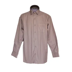 پیراهن مردانه مدل آکسفورد خط‌دار