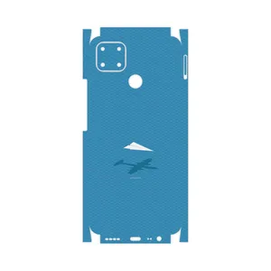 MAHOOT Minimal Paper Airplane-FullSkin Cover Sticker for Realme C25s