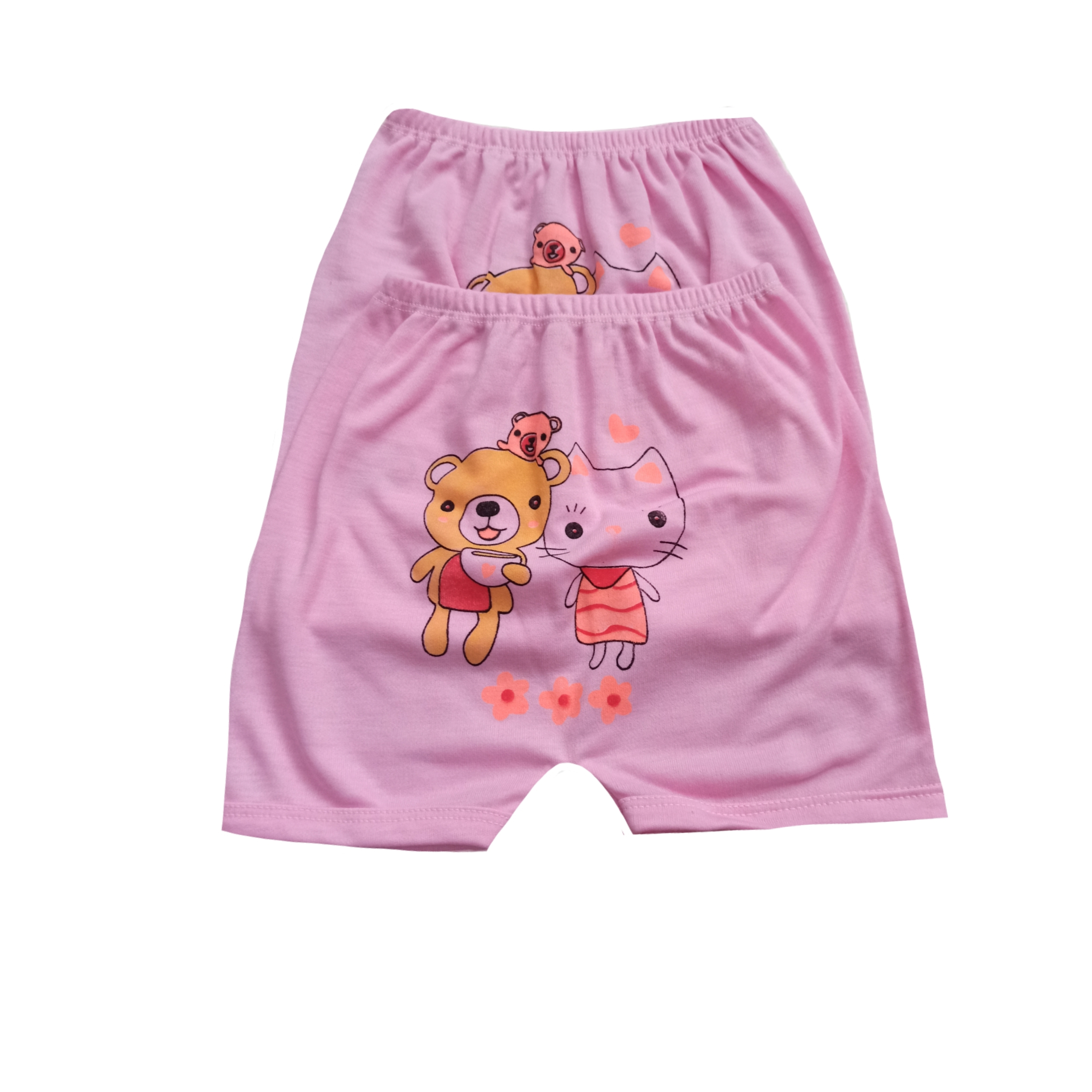 شورت دخترانه مدل نیلو کد 020 مجموعه 2 عددی