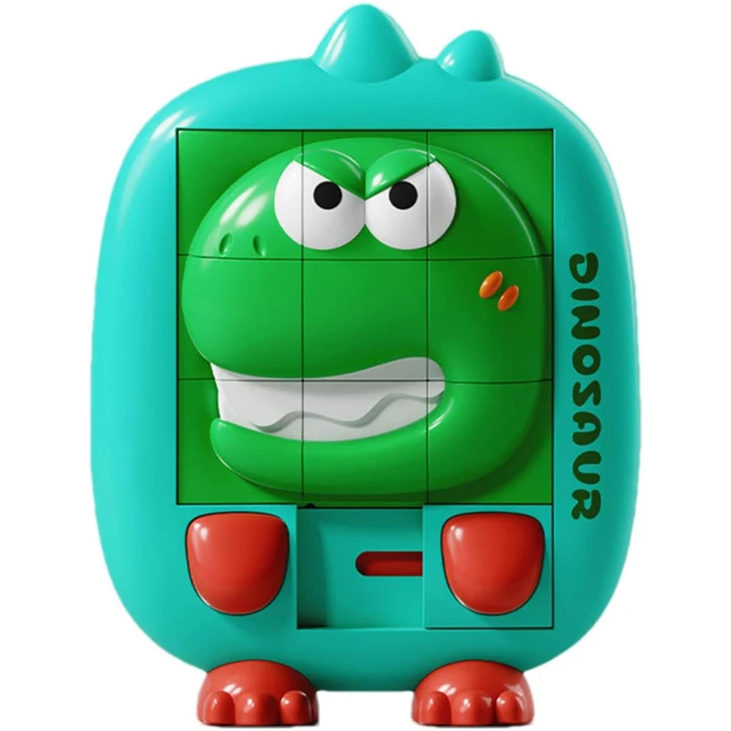 بازی آموزشی سمید مدل پازل کشویی حیوانات طرح دایناسور