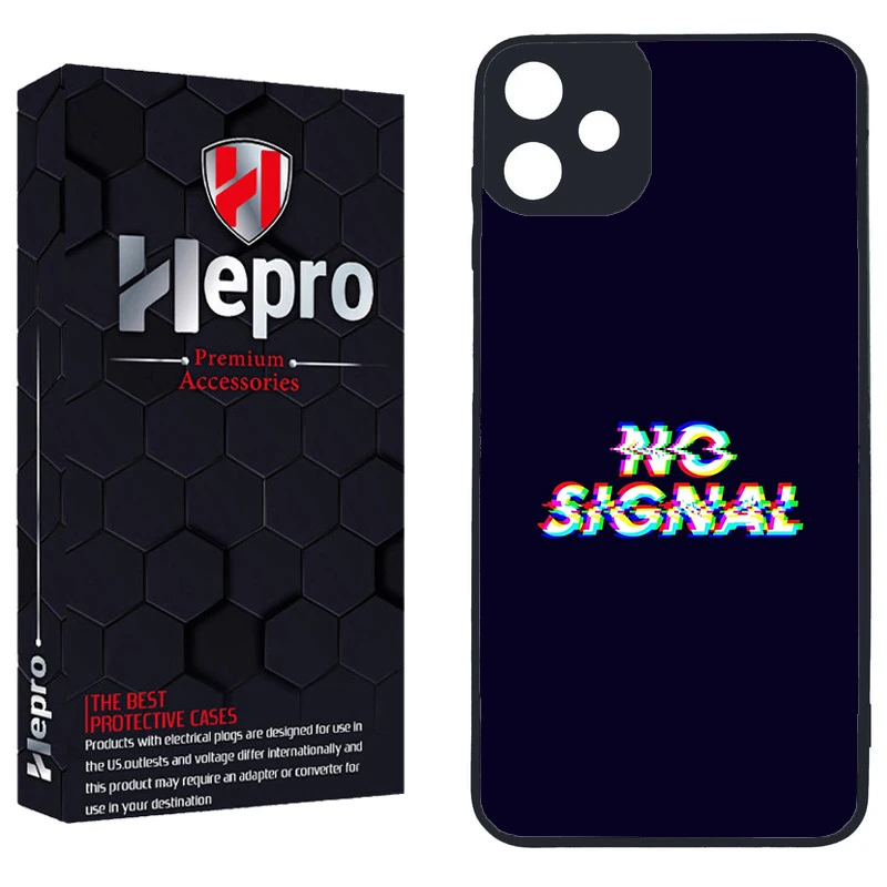 کاور هپرو طرح no signal کد TPU-193 مناسب برای گوشی موبایل سامسونگ Galaxy A05