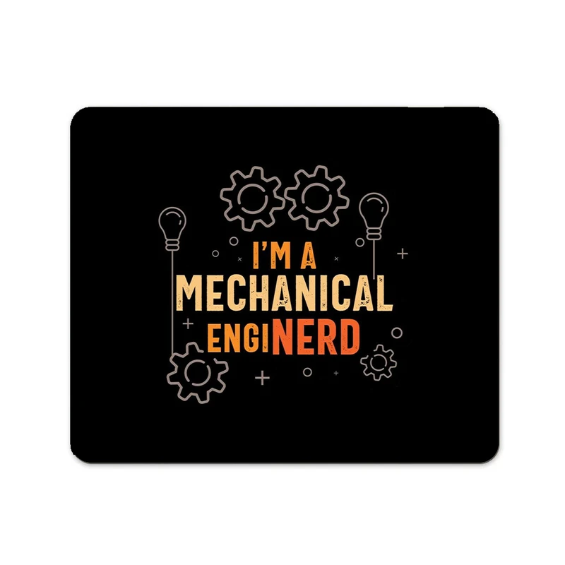 ماوس پد پاد آفرین مدل مهندس مکانیک روز مهندس کد P677 سایز 19*24 سانتی متر