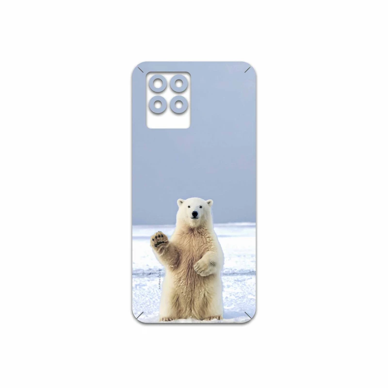برچسب پوششی ماهوت مدل Polar-bear مناسب برای گوشی موبایل ریلمی 8 Pro