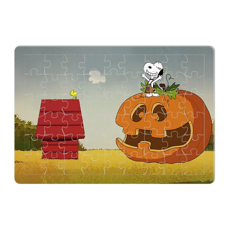 پازل 54 تکه هومرو مدل PL416 طرح انیمیشن اسنوپی