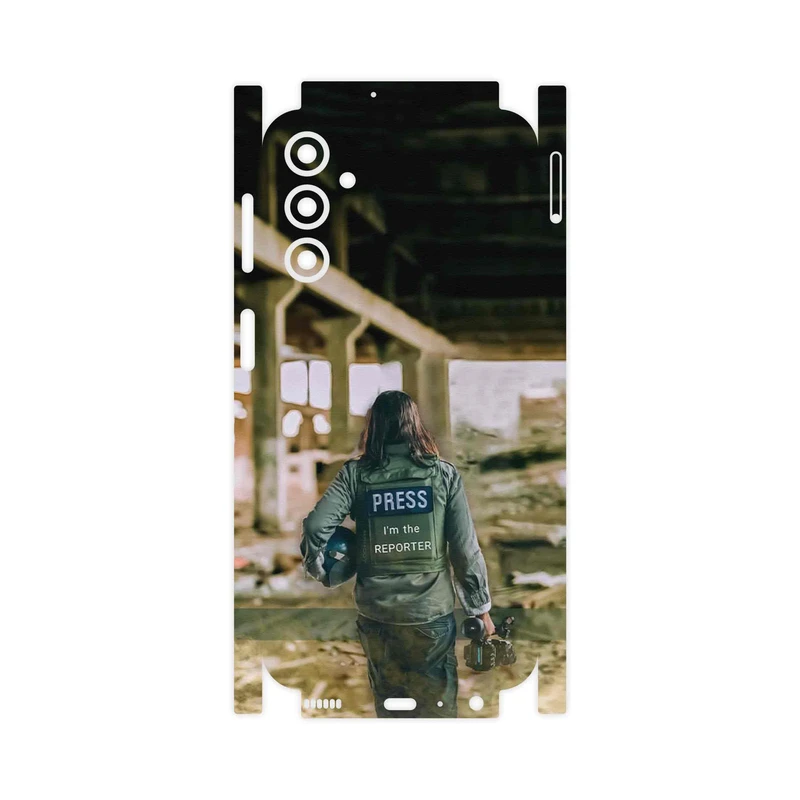 برچسب پوششی ماهوت مدل Reporter-FullSkin مناسب برای گوشی موبایل سامسونگ Galaxy A24
