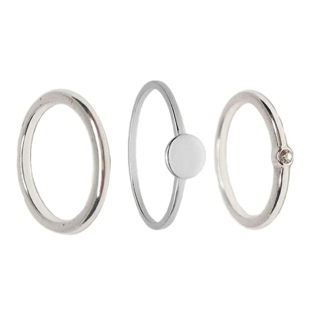 انگشتر دخترانه مدل 3 مجموعه 3 عددی