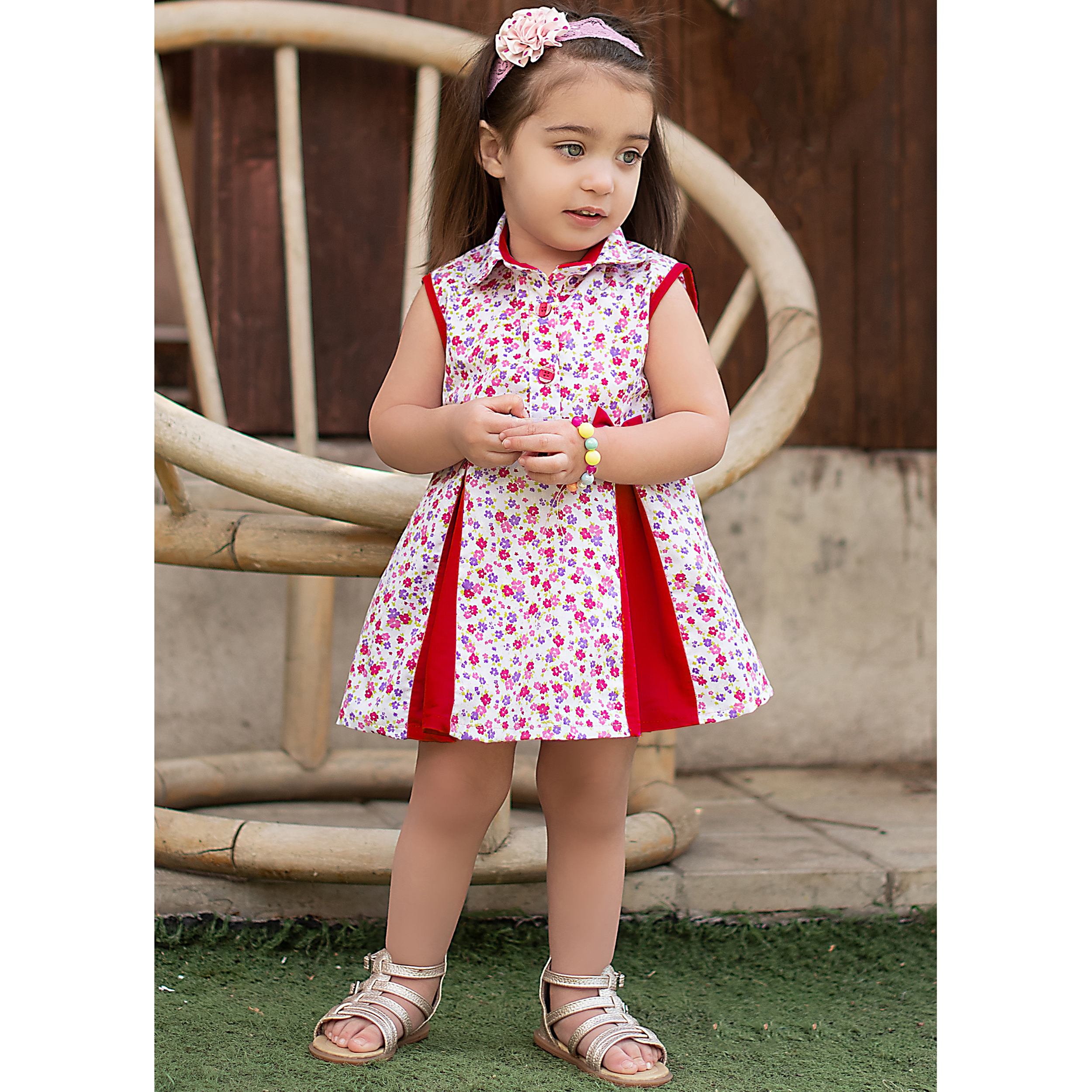 سارافون دخترانه مدل بهار کد PMA1112254