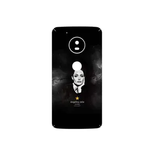 MAHOOT Angelina Jolie Cover Sticker for Motorola Moto G5