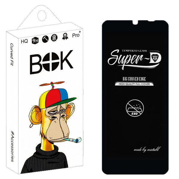 محافظ صفحه نمایش بوک مدل GALA SUPER D مناسب برای گوشی موبایل شیائومی 13r / 13c 4G & 5G / poco c65 / poco m6 5G / A05 / REALME NOTE 50 