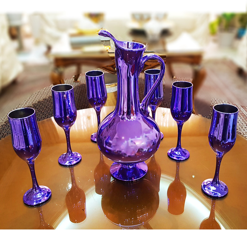 سرویس پارچ و لیوان 7 پارچه مدل ونیز