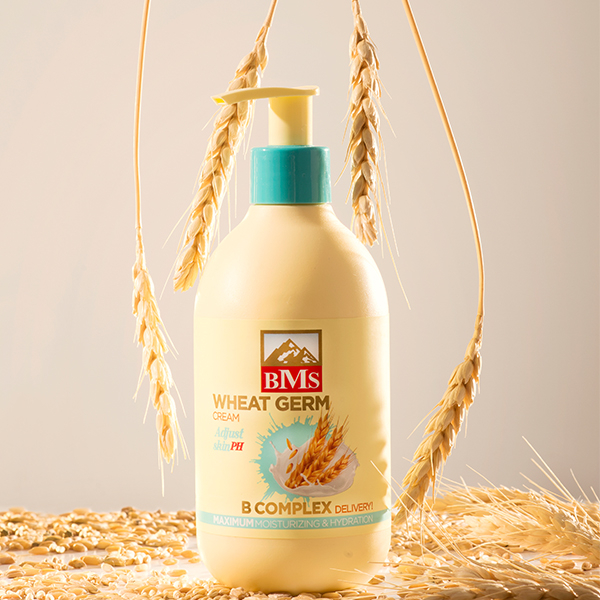 کرم مرطوب کننده بی ام اس مدل جوانه گندم حجم 300 میلی لیتر