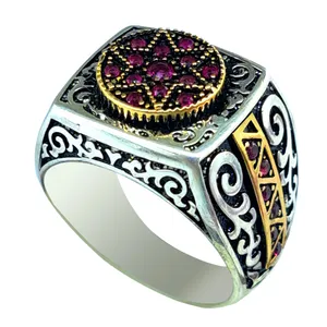 انگشتر نقره مردانه ملک زیور کد 296