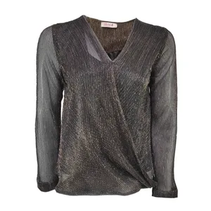 بلوز آستین بلند زنانه مدل  لمه کد 196821