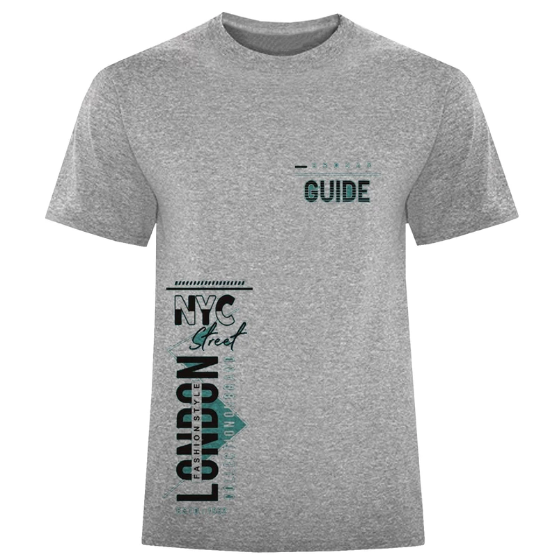 تی شرت آستین کوتاه مردانه مدل D11 NYC