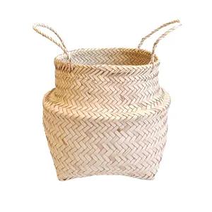 سبد حصیری مدل خمره ای کد 30