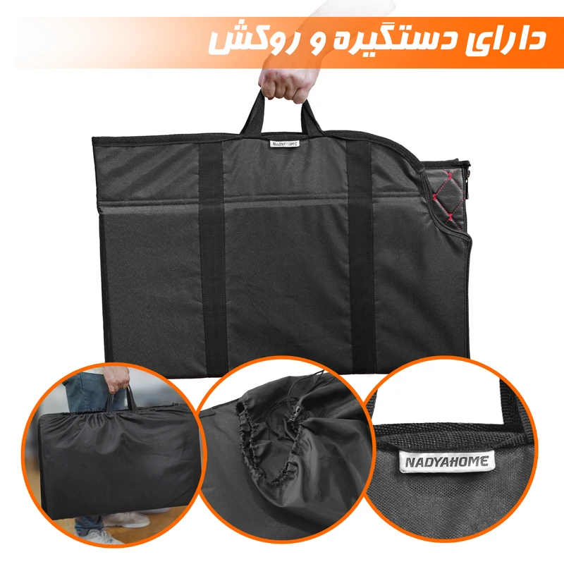 عکس شماره 11 : تخت تاشو سفری نادیاهوم مدل یونیورسال