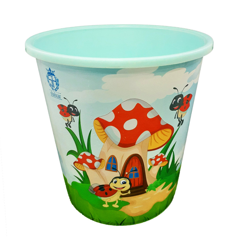 سطل زباله اتاق کودک مدل خونه قارچی کد 200