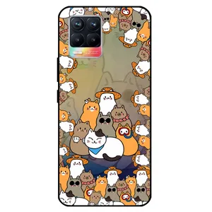 Megafone 7717 Cover For Xiaomi Realme 8 4G / 8 Pro