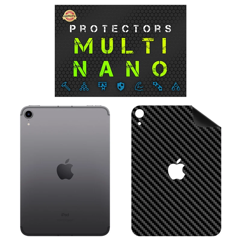 برچسب پوششی مولتی نانو طرح کربن مدل X-F1C مناسب برای تبلت اپل  iPad Mini 2021 8.3 inch