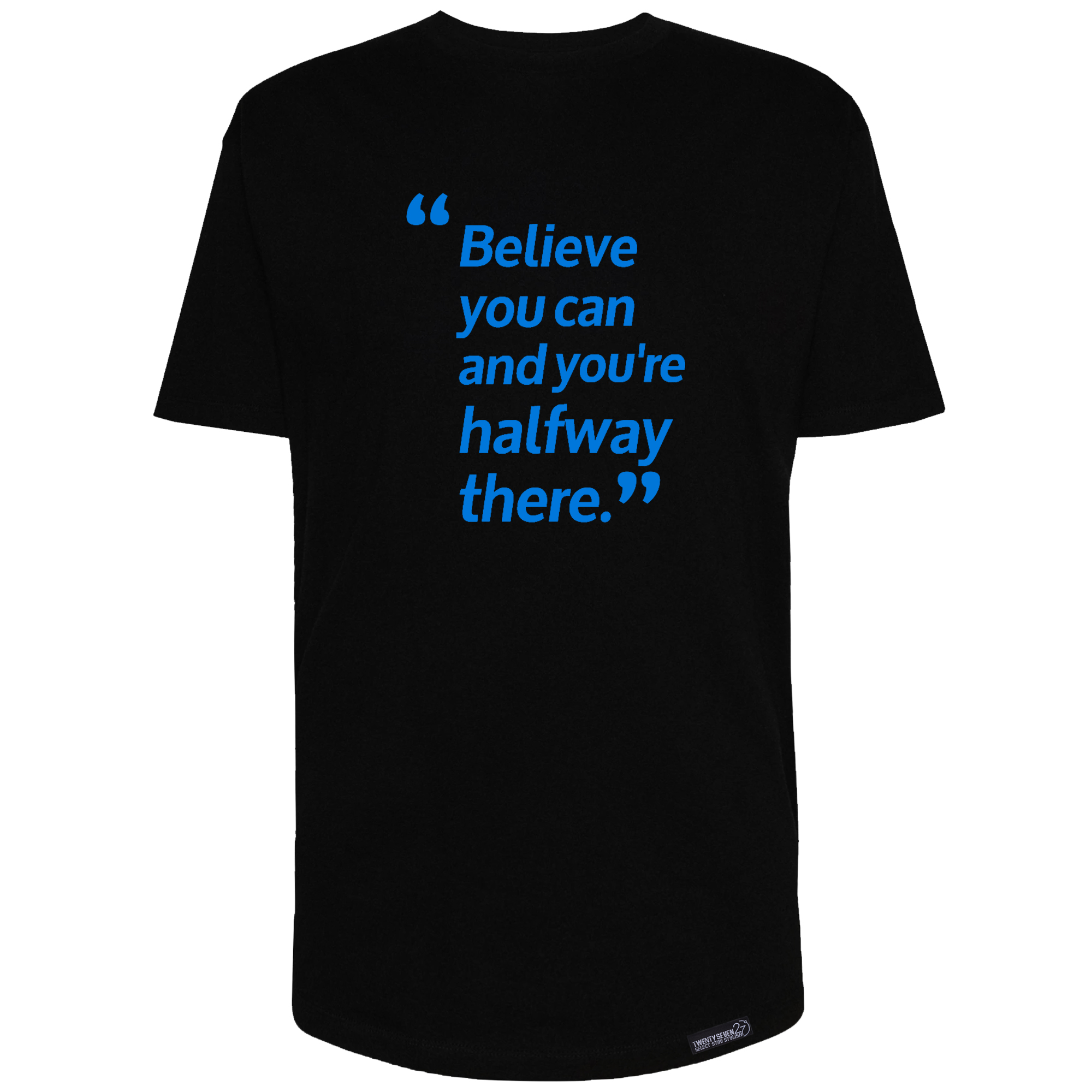 تی شرت آستین کوتاه مردانه 27 مدل Believe کد MH1516