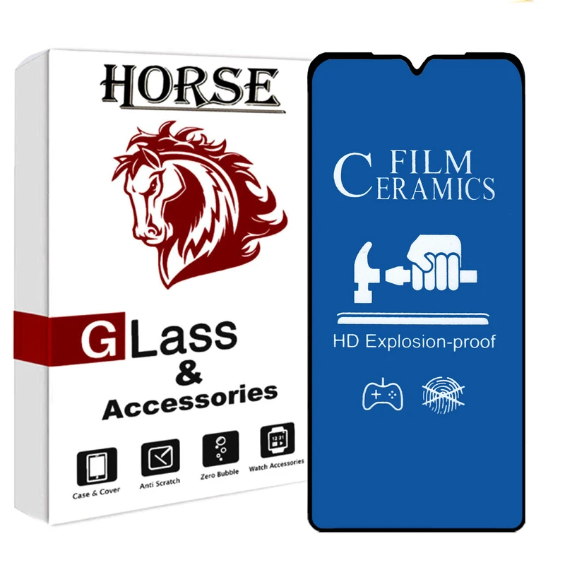 محافظ صفحه نمایش سرامیکی مات هورس مدل CRMHBLUE مناسب برای گوشی موبایل سامسونگ Galaxy A14 5G