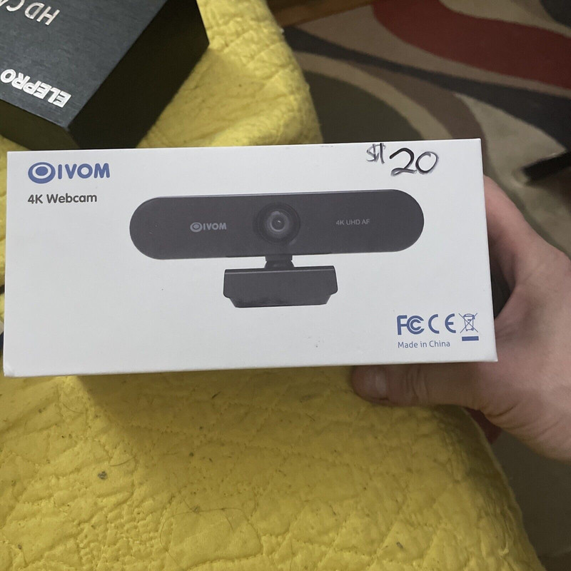 وب کم ای وم مدل 4K UHD AF