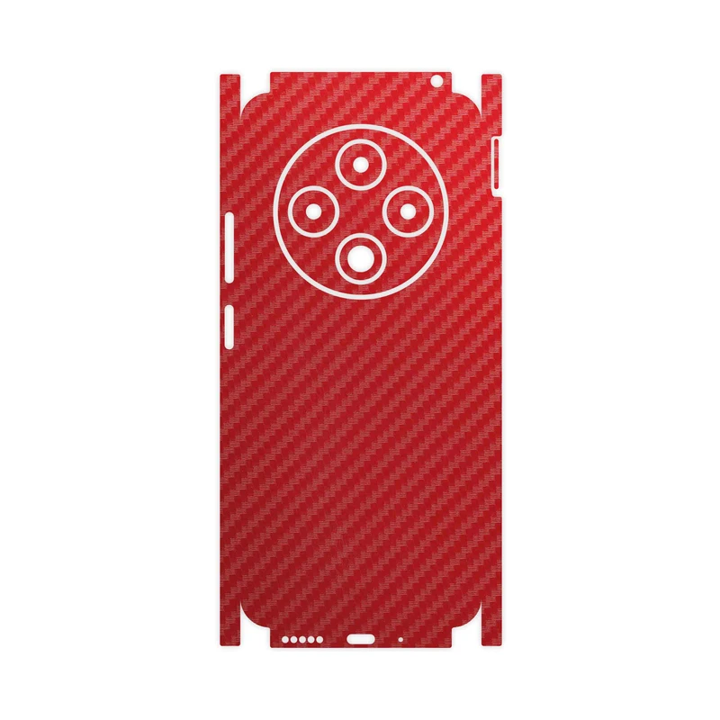 برچسب پوششی ماهوت مدل Red-Fiber-FullSkin مناسب برای گوشی موبایل شیائومی Redmi 14C