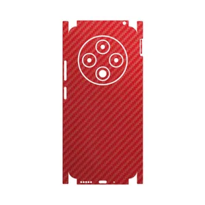 MAHOOT Red-Fiber-FullSkin Cover Sticker for Xiaomi Redmi 14C