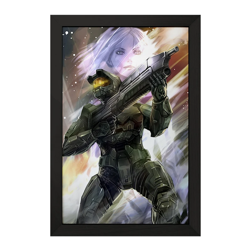 تابلو خندالو مدل بازی هیلو (Halo) کد 31503