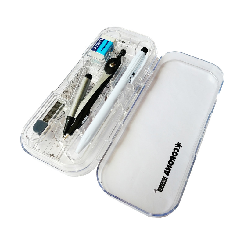 ست پرگار کرونا مدل CO818-OFFICE مجموعه 8 عددی