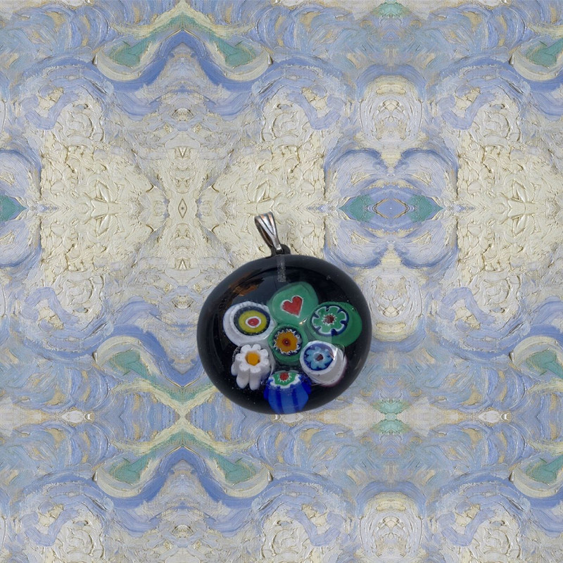 آویز گردنبند دخترانه مدل چشم نظر شیشه ای آویز گردنبند دخترانه مدل چشم نظر شیشه ای