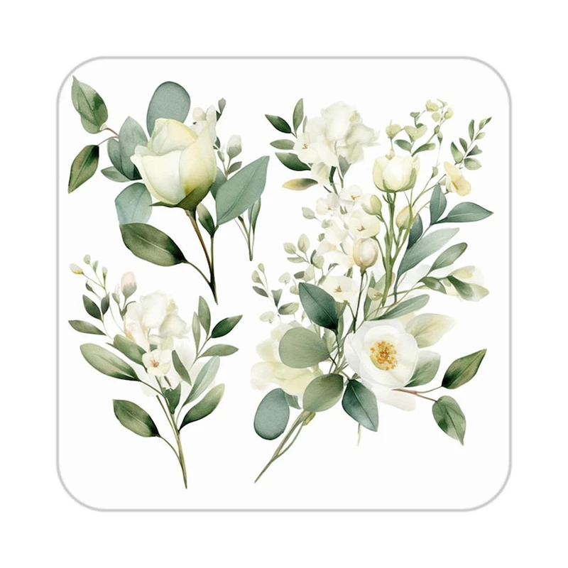 زیر لیوانی کاکتی طرح گل مدل mp17433